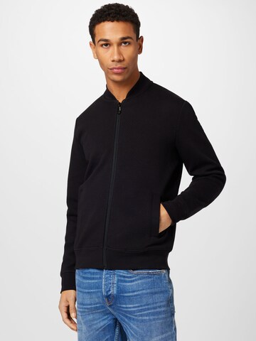 No Excess Knit Cardigan in Black: front