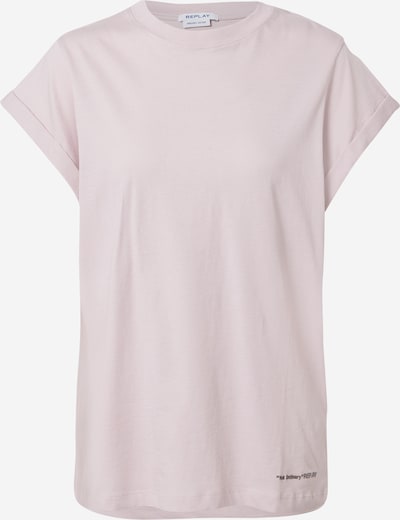 Tricou REPLAY pe lila, Vizualizare produs