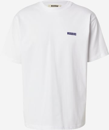T-Shirt 'Baine Koi' Woodbird en blanc : devant