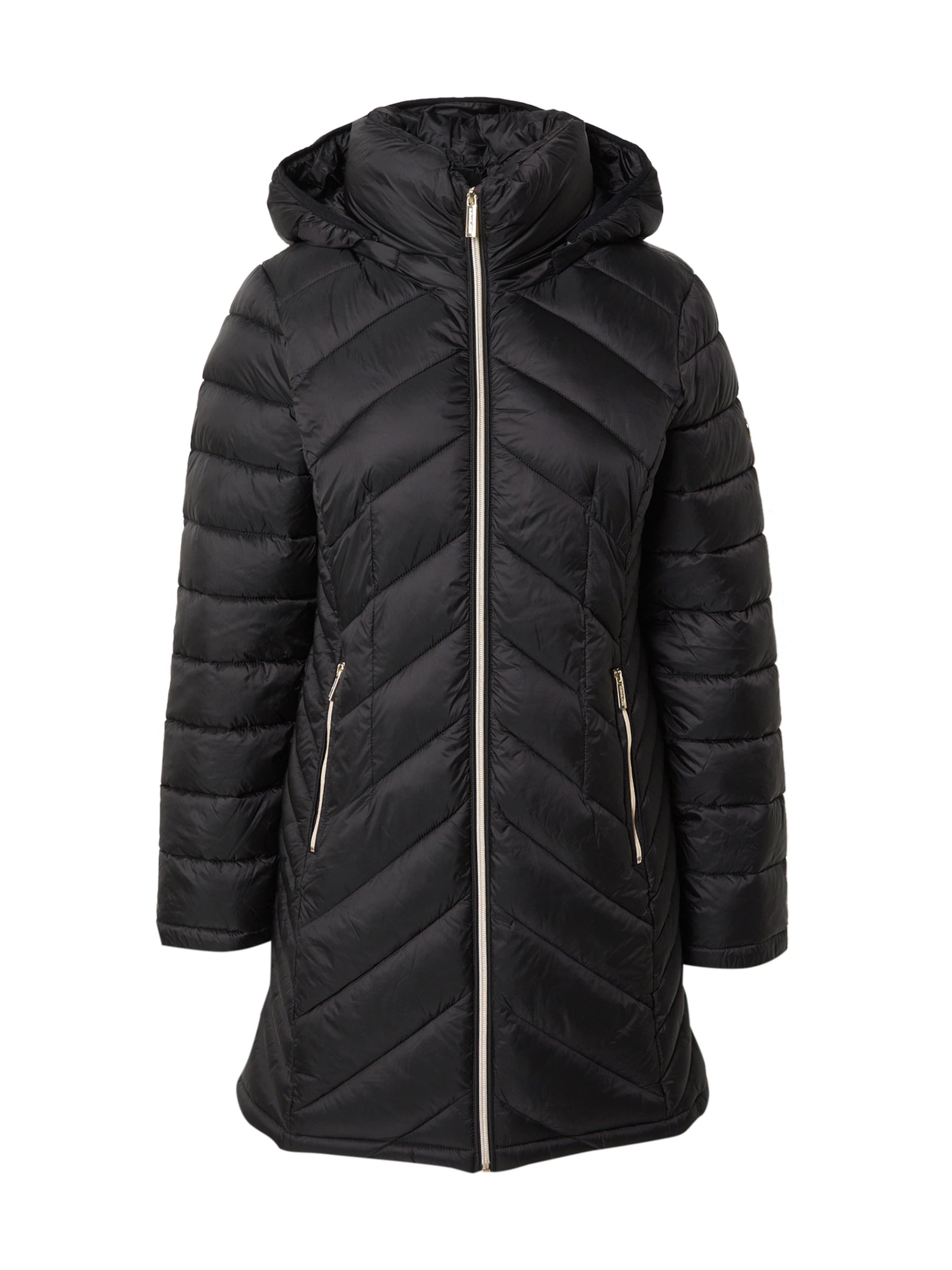 MICHAEL Michael Kors - Abrigo de invierno en negro: frente