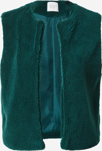 SISTERS POINT Vest 'GUCA' in Green: front