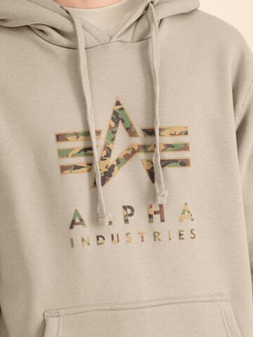 ALPHA INDUSTRIESSweater majica - bež boja