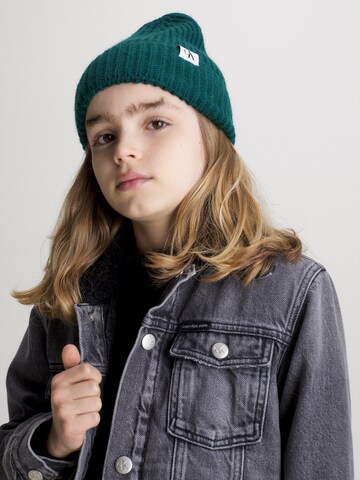 žalia Calvin Klein Jeans Megzta kepurė