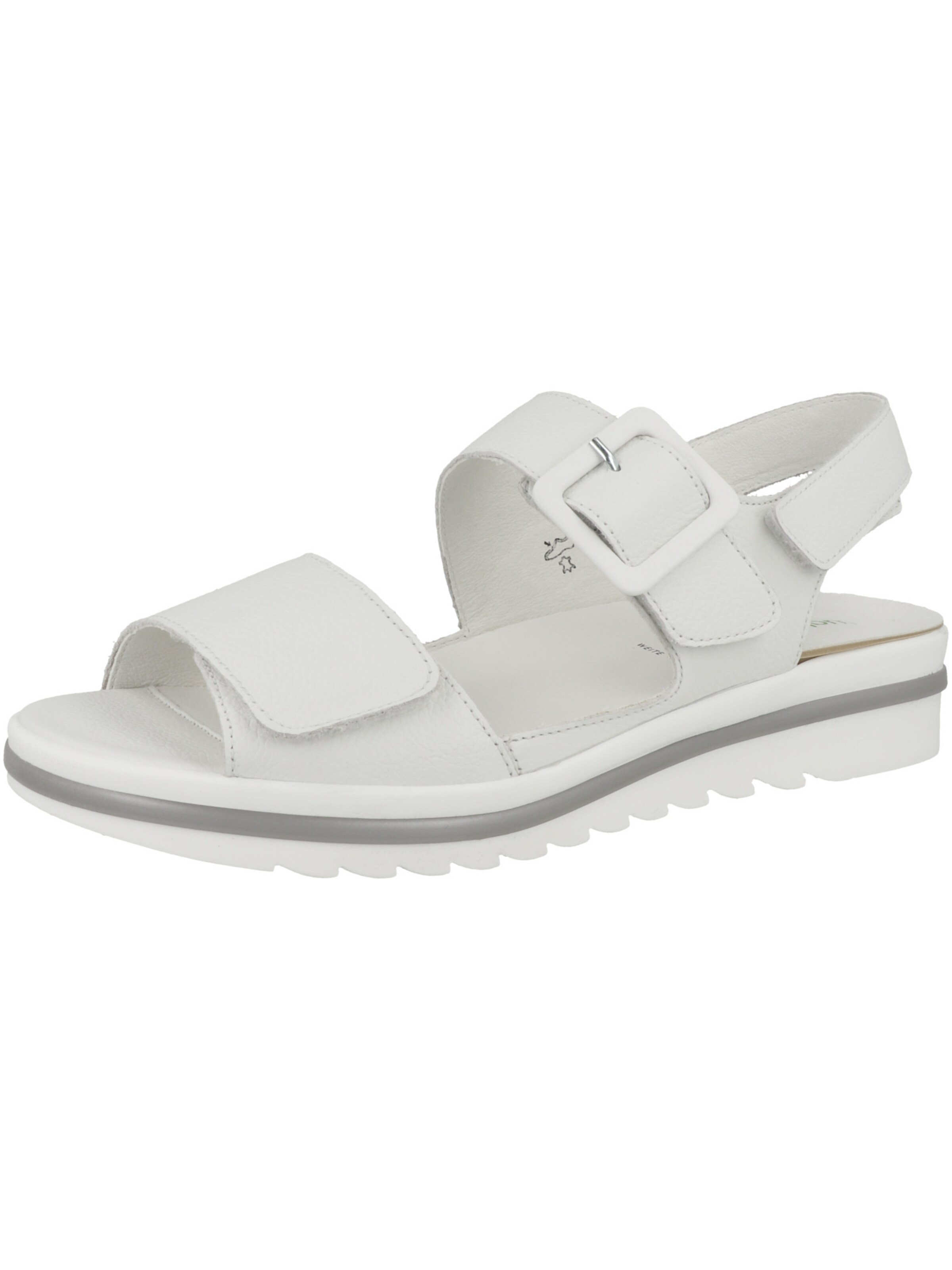 WALDLÄUFER Sandale 'Hakura' in Weiß: Vorderseite
