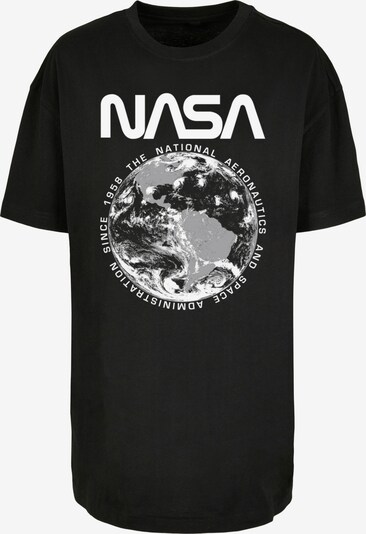 F4NT4STIC Oversizeshirt 'NASA Planet Earth' in grau / schwarz / weiß, Produktansicht