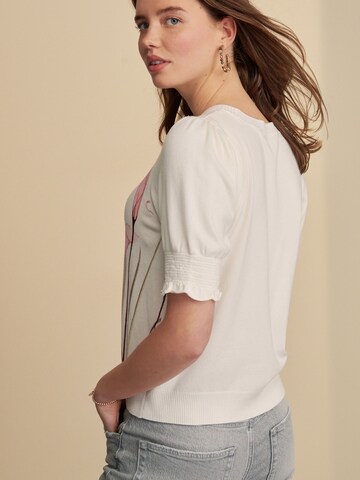 T-shirt Next en blanc
