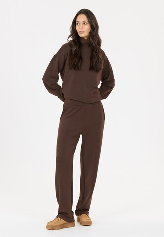 Athlecia Loose fit Workout Pants 'Jacey' in Brown