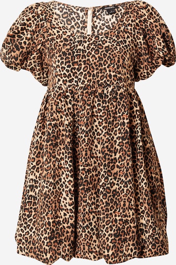 Monki Mekko koossa 32 värissä beige / ruskea / musta, Tuotenäkymä