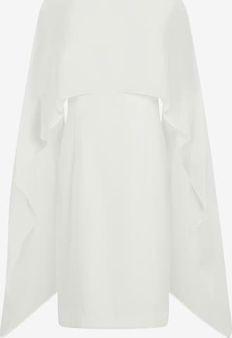 APART Sheath Dress in White: front