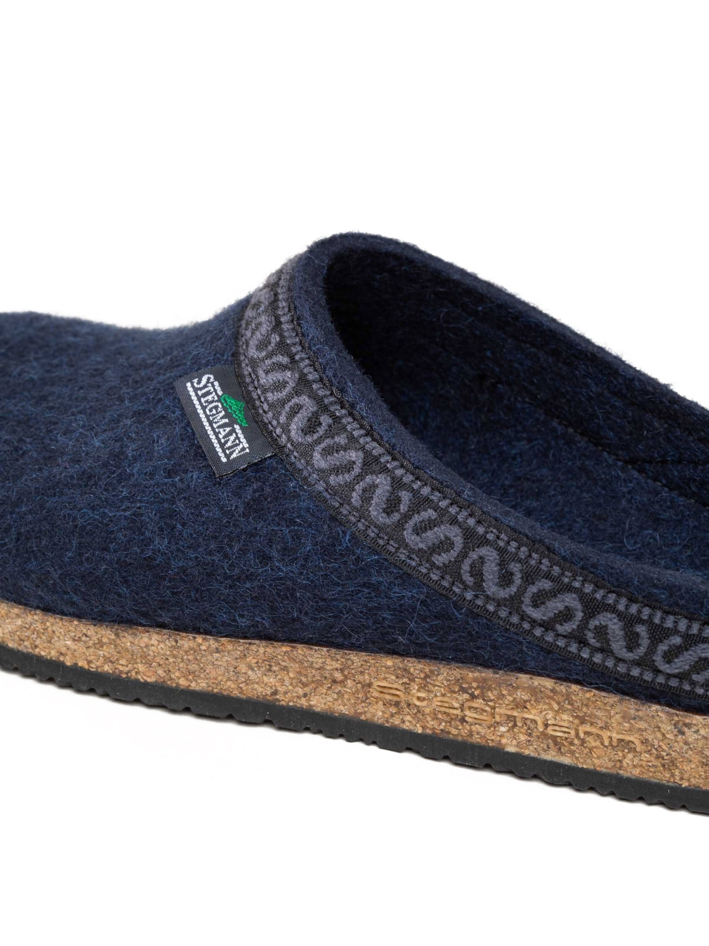 Stegmann Clogs 'Filzclogs Stegmann 108' in Blue