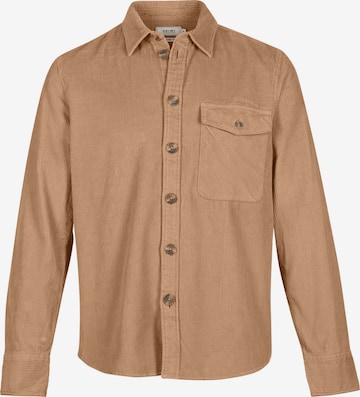 Shiwi Button Up Shirt 'Brad' in Beige: front