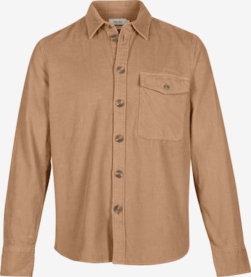 Shiwi Regular Fit Hemd 'Brad' in Beige: predná strana