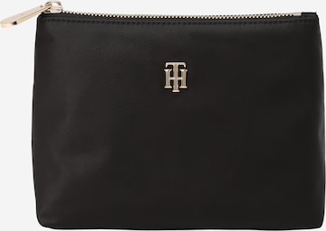 TOMMY HILFIGER Cosmetic bag 'Poppy' in Black: front