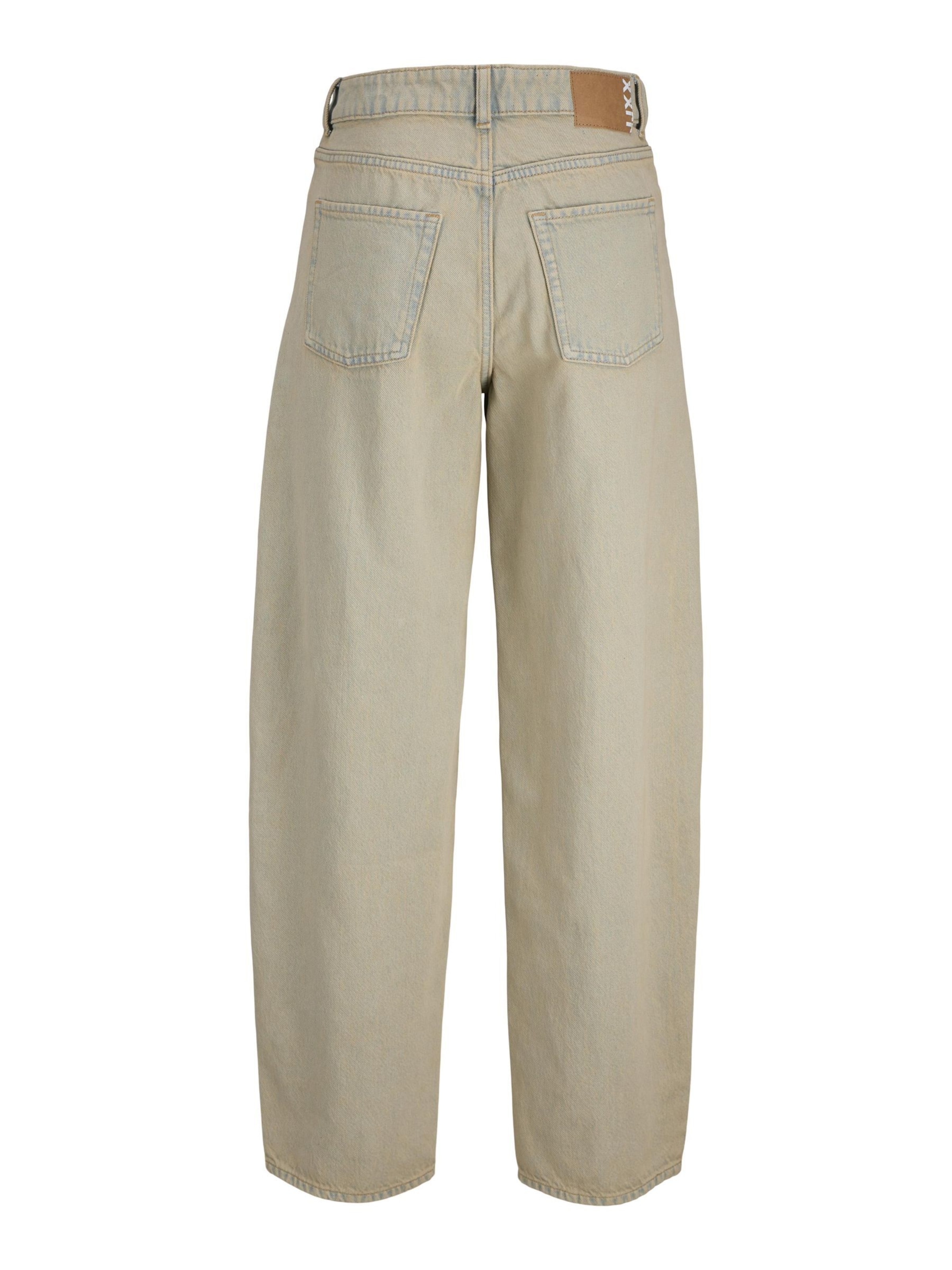 regular Jeans 'JXFUJI BARREL MW' di JJXX in beige