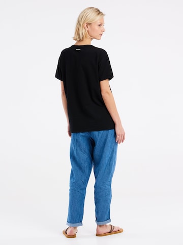 PROTEST Shirt 'PRTELSAO' in Schwarz: Vorderseite