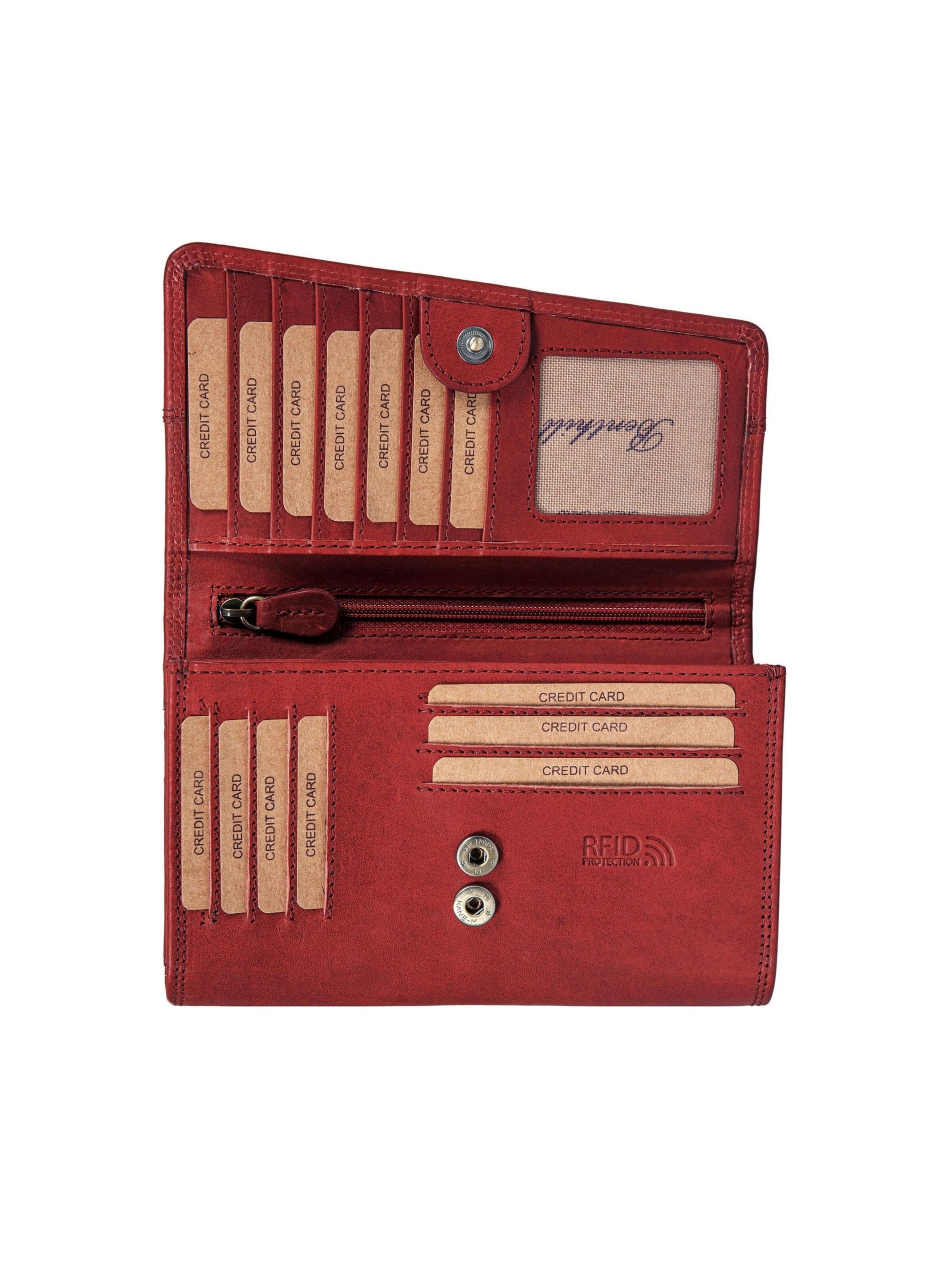 Benthill Wallet in Red