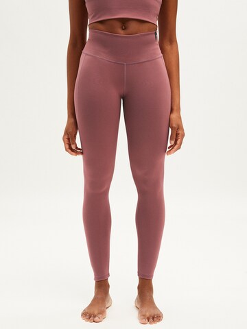 ARMEDANGELS Skinny Leggings 'Asana' in Pink: front