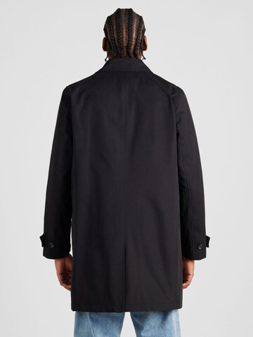 BURTON MENSWEAR LONDON Ανοιξιάτικο και φθινοπωρινό παλτό 'Classic Mac' σε μαύρο