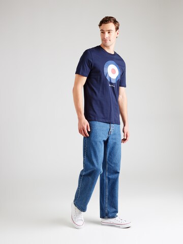 Maglietta 'Signature Target' di Ben Sherman in blu