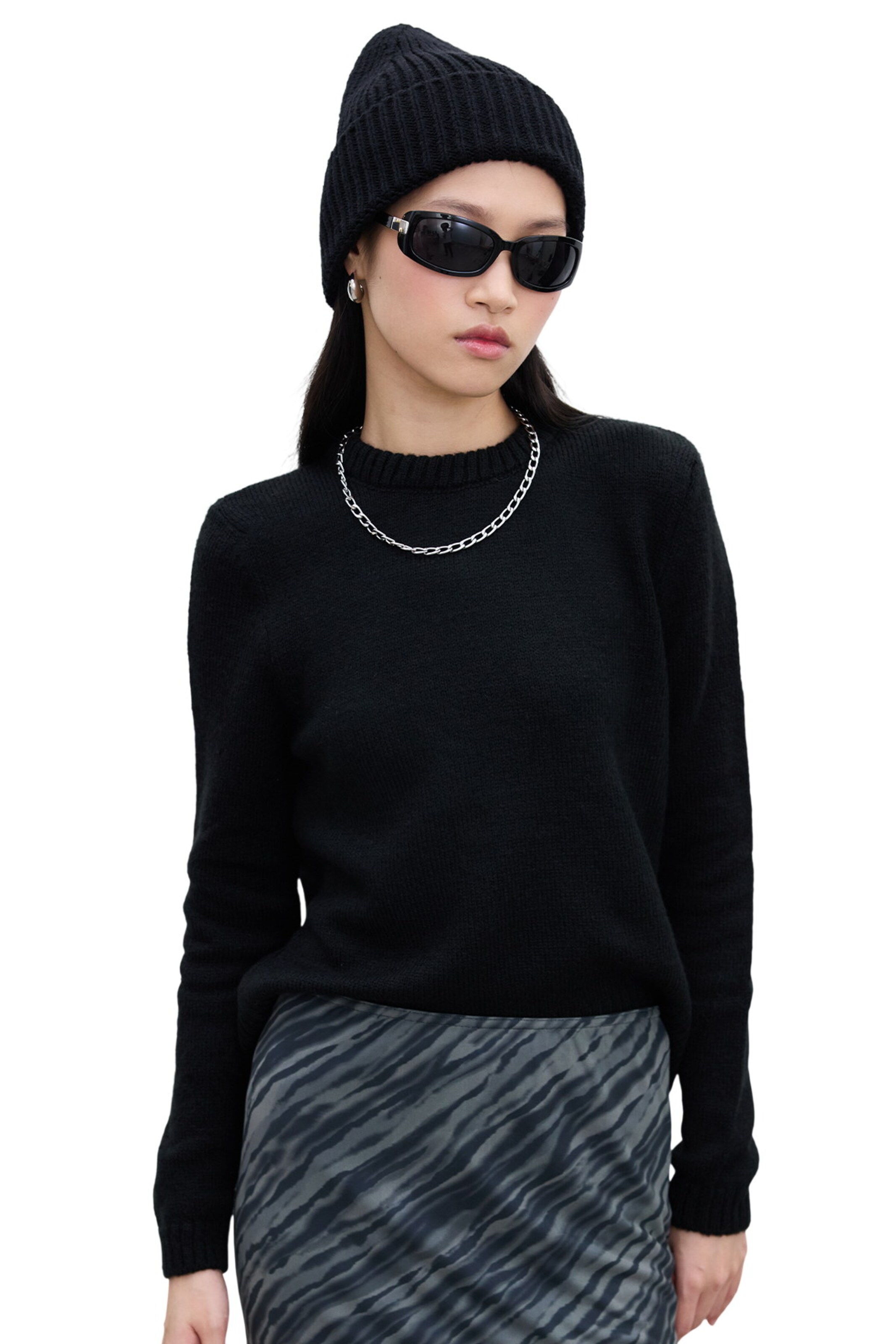 Pull-over MANUKA en noir