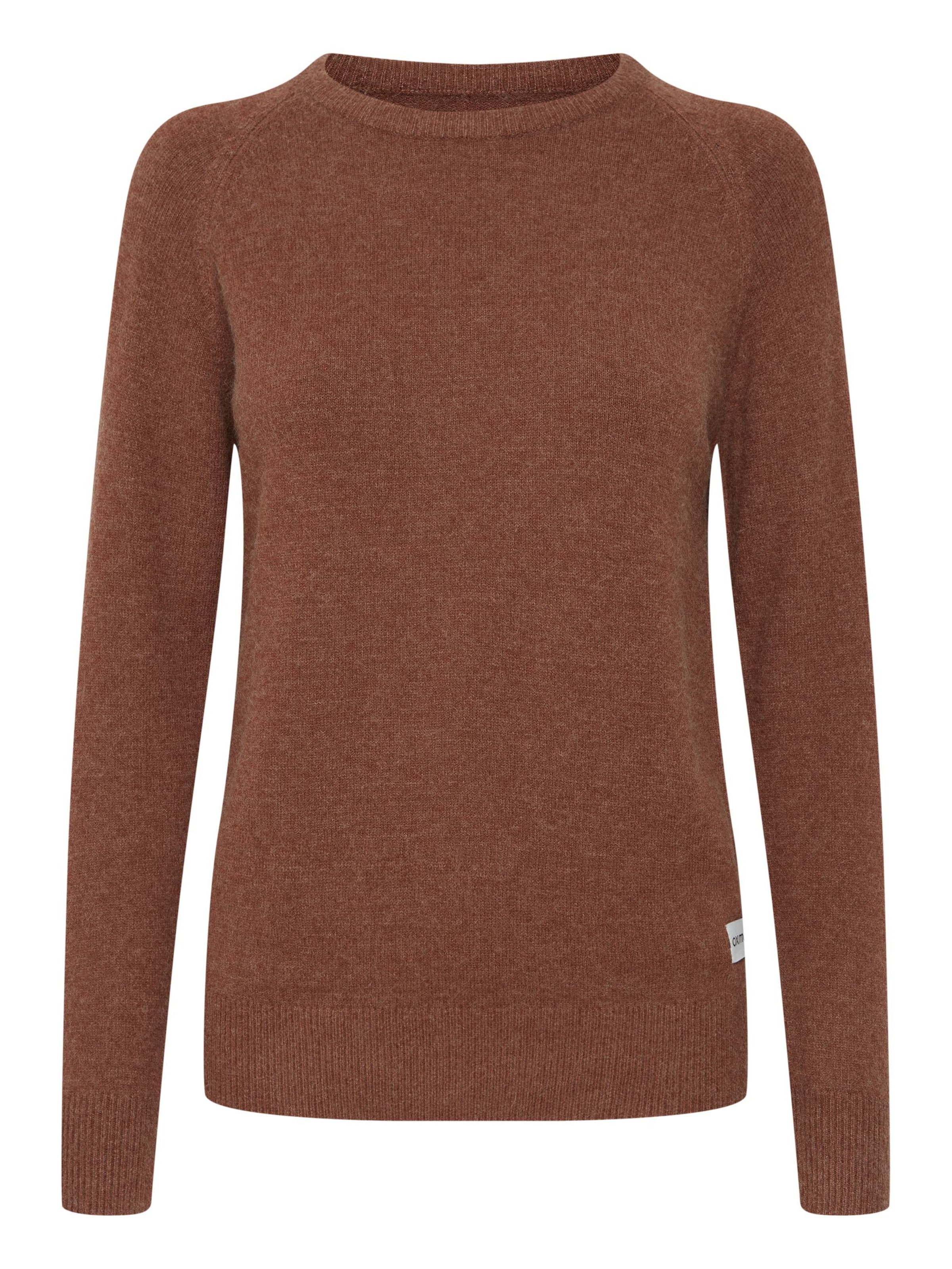 Pullover 'OXMaria' di Oxmo in marrone: frontale
