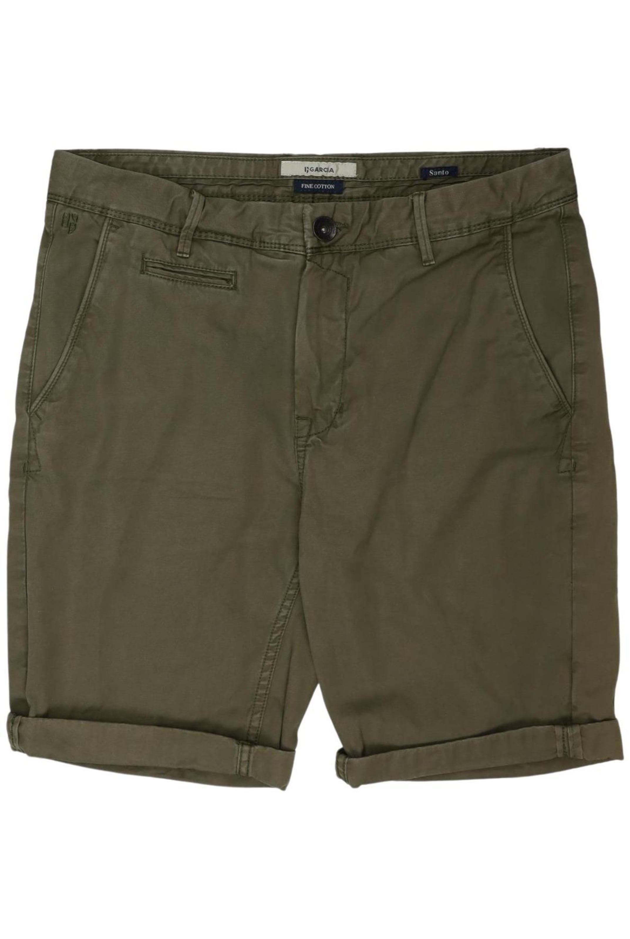 GARCIA Shorts in 31-32 in Green: front