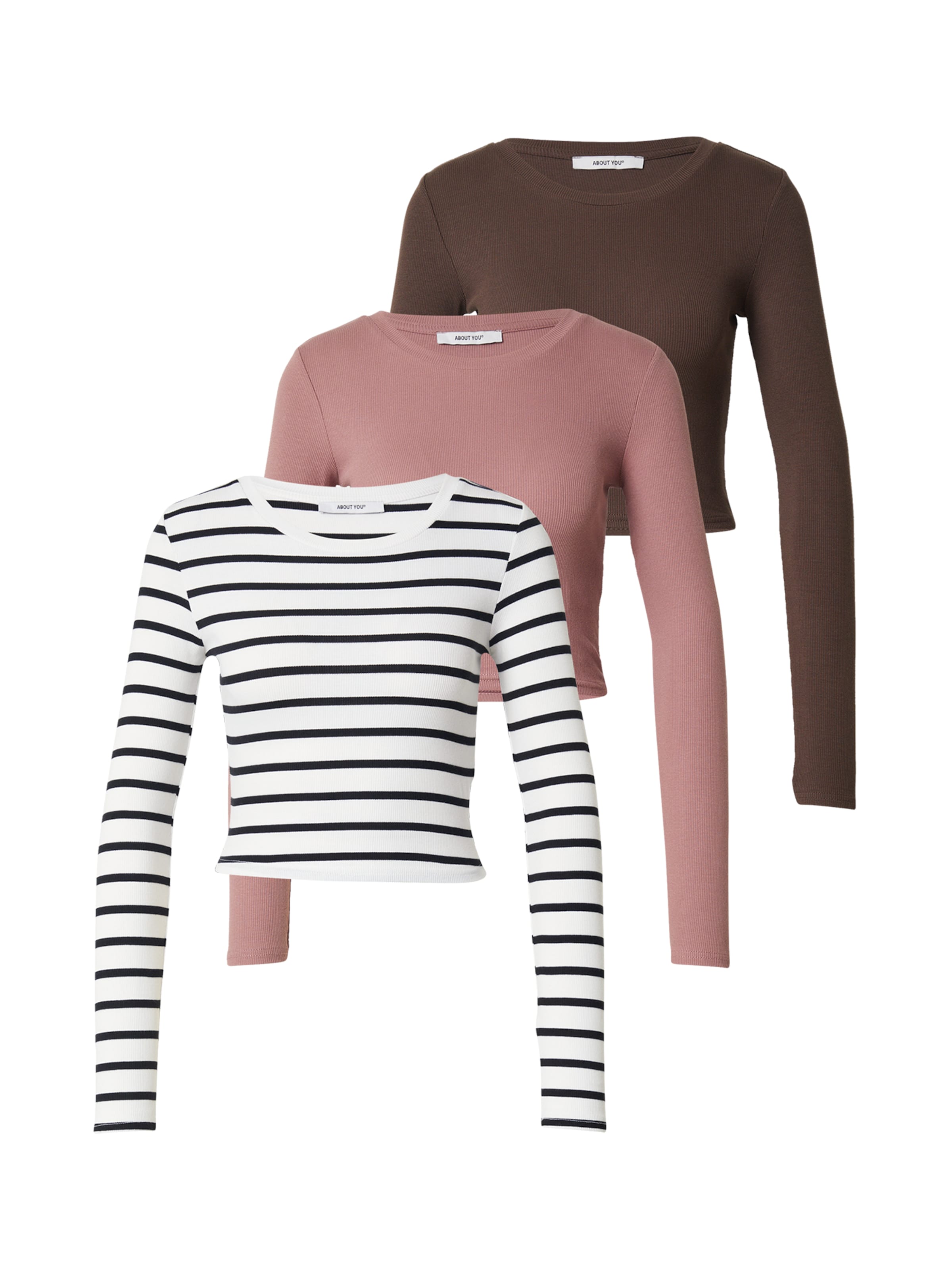 Tricou 'Loretta' de la ABOUT YOU pe maro: față