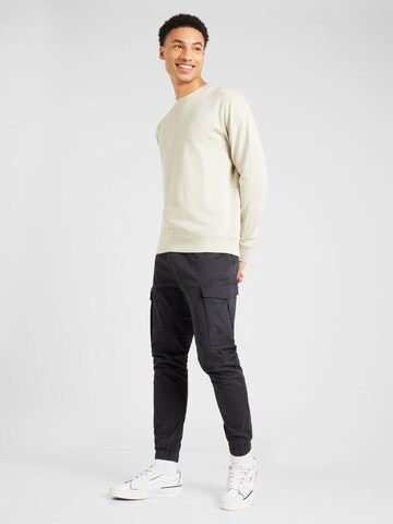 Sweat-shirt 'Westart' BOSS en beige