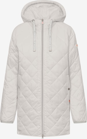 Frieda & Freddies NY Between-Season Jacket 'Ilva' in Grey: front