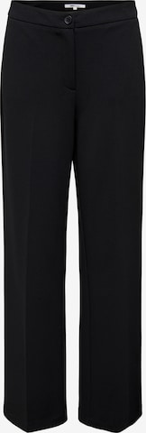 ONLY Pleated Pants 'Carolina' in Black: front