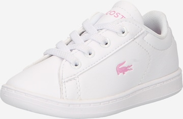 LACOSTE Trainers in White: front