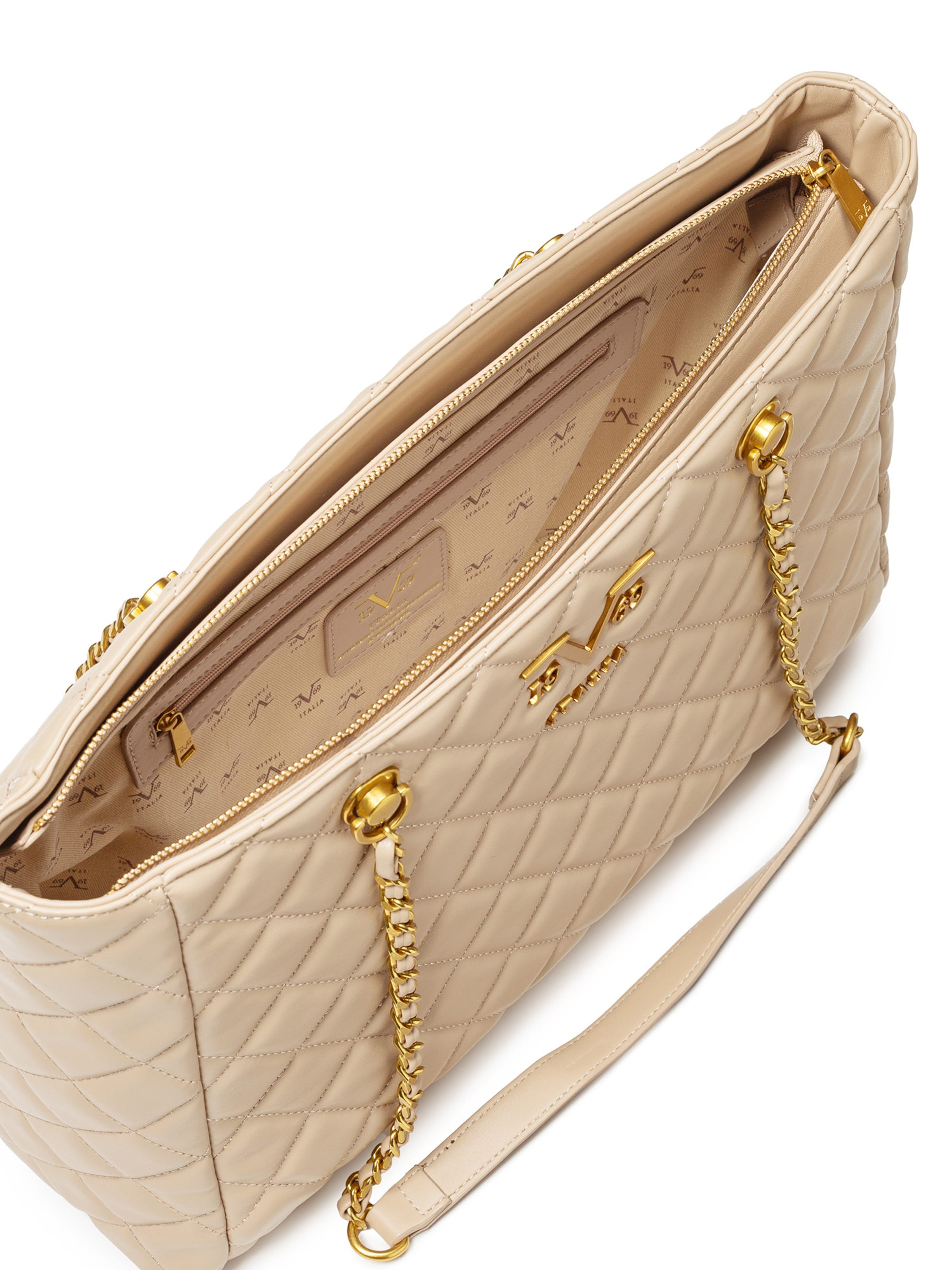 19V69 ITALIA Shopper 'Silia' in Beige