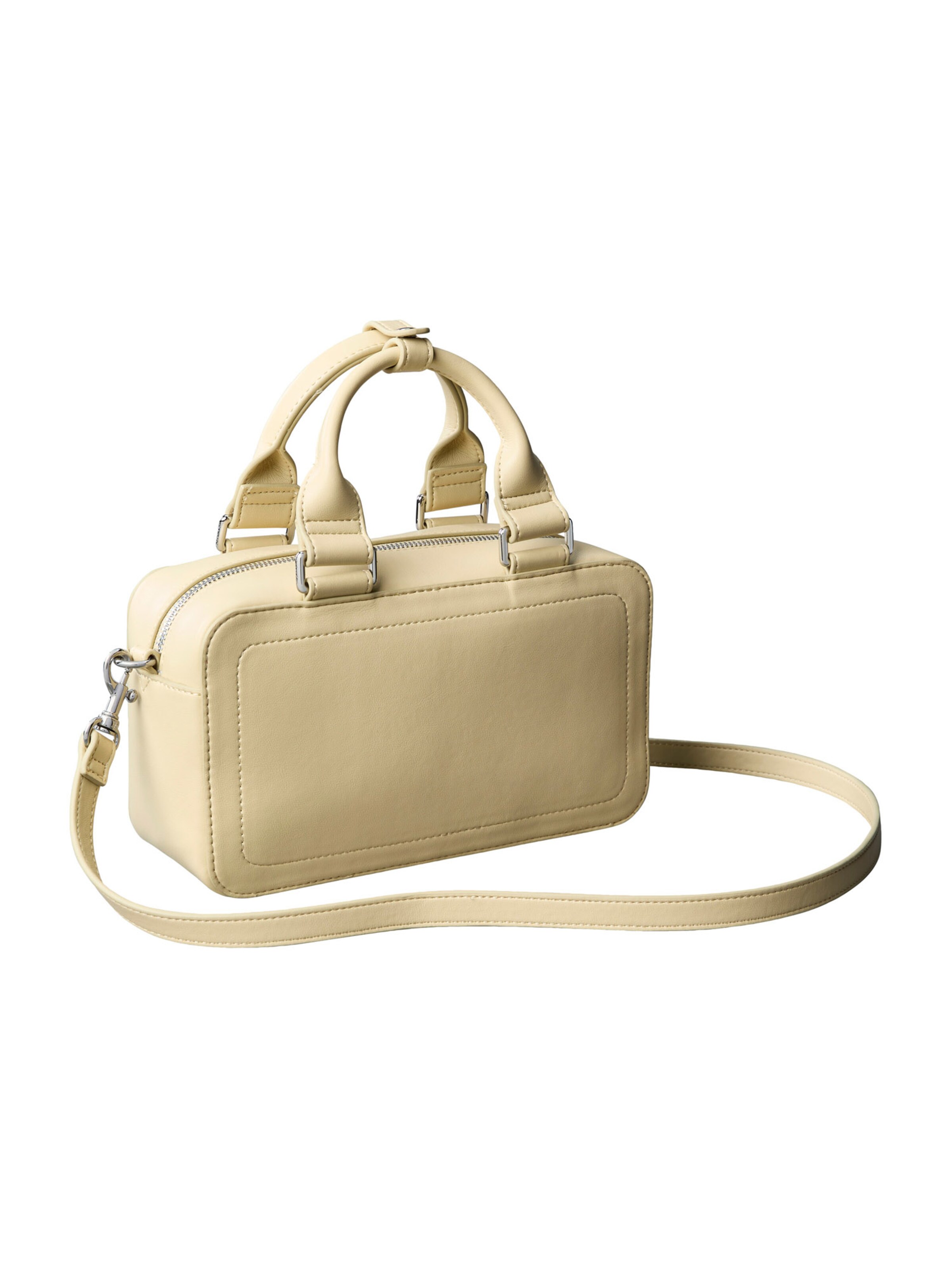 Calvin Klein Kézitáska 'BOLD ELONGATED MINI' - bézs