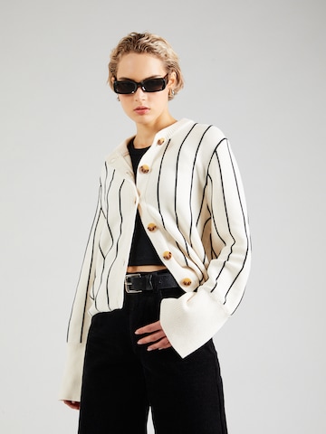 InWear Knit Cardigan 'Paite' in White: front