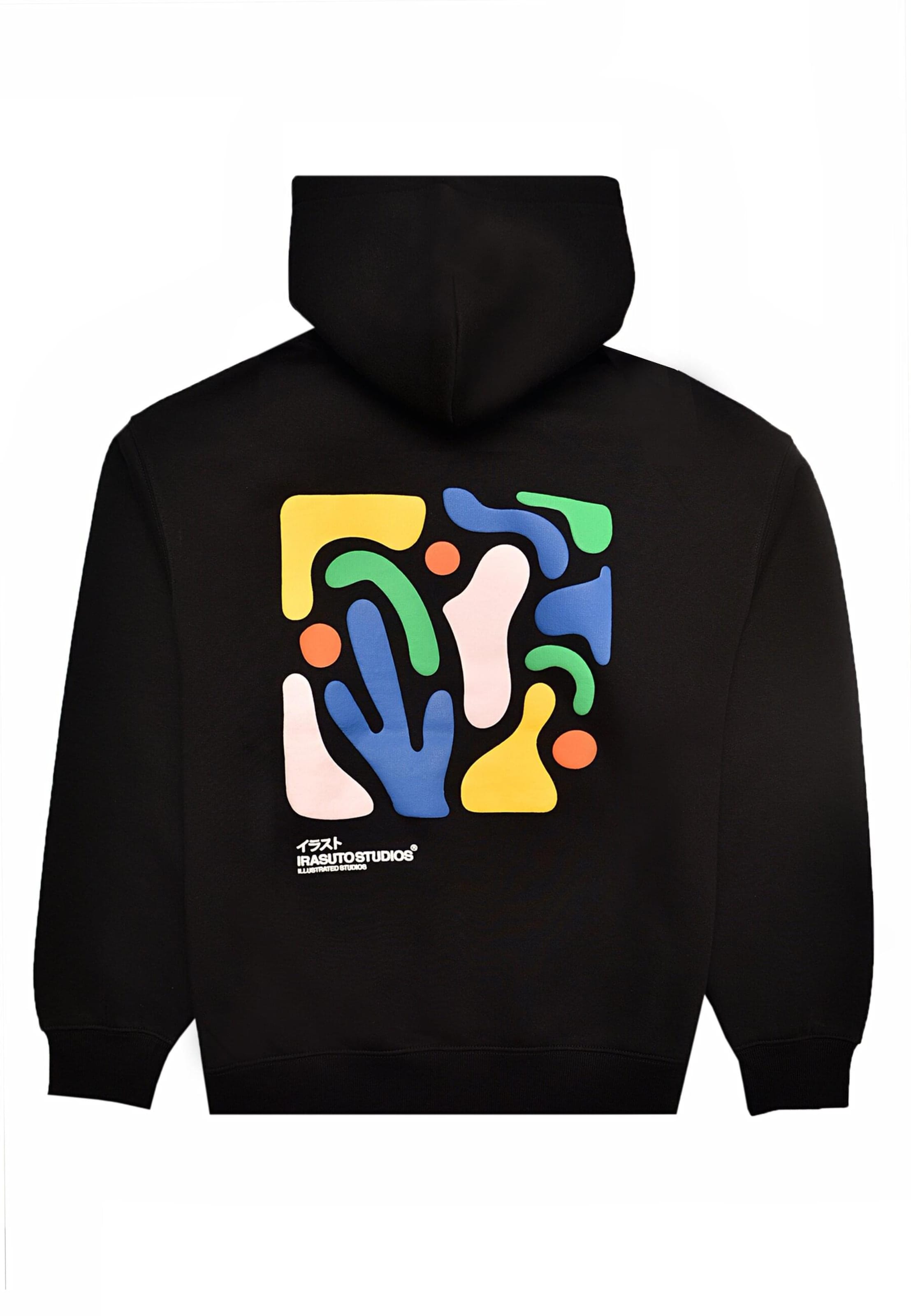 Irasuto Studios Sweatshirt 'Shikaku Form' in Black