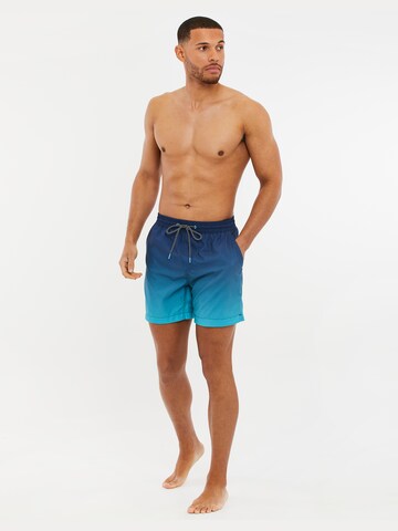 Shorts de bain 'Utara' Threadbare en bleu