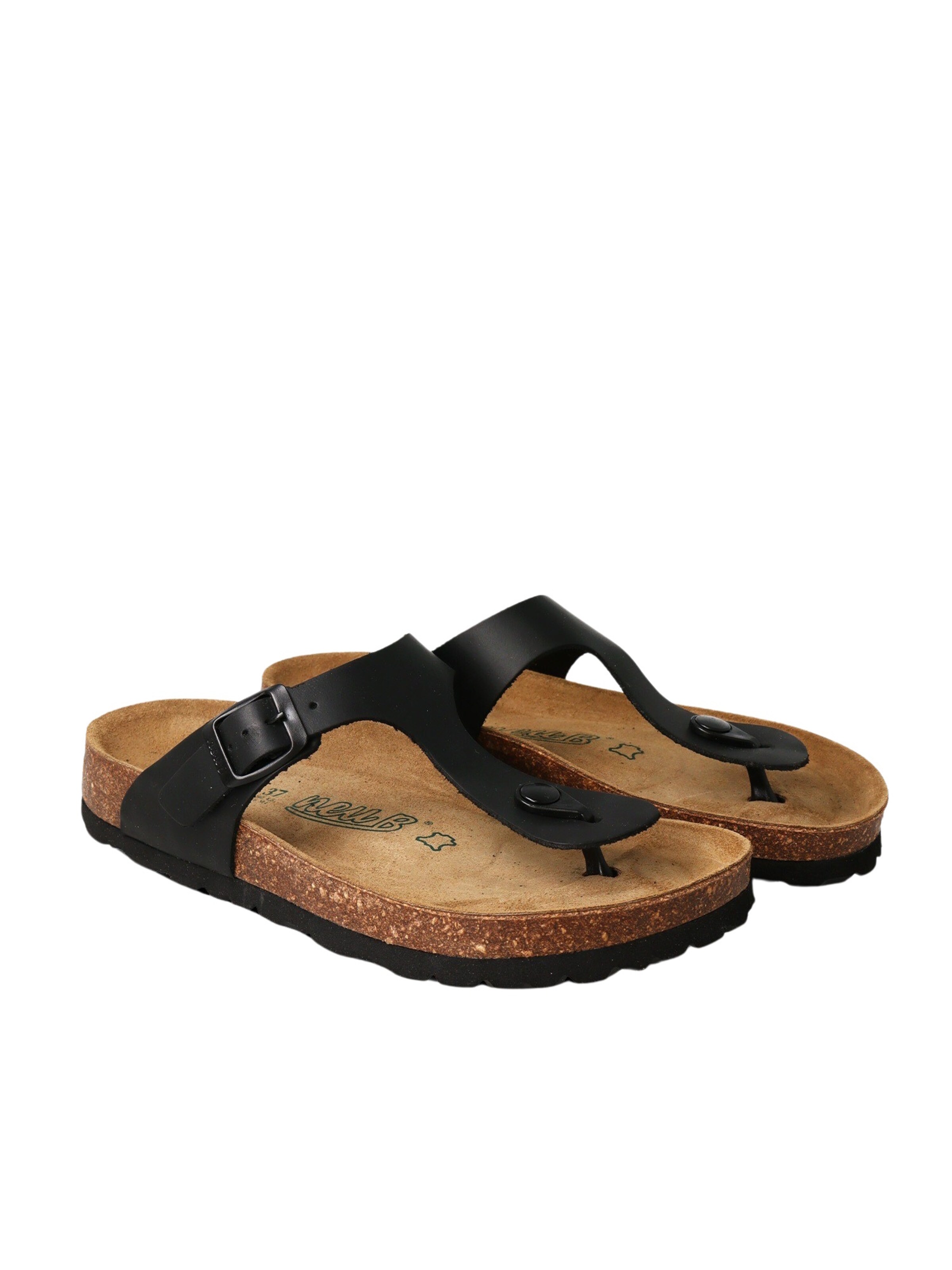 Tongs 'Renania' Neu-B en noir