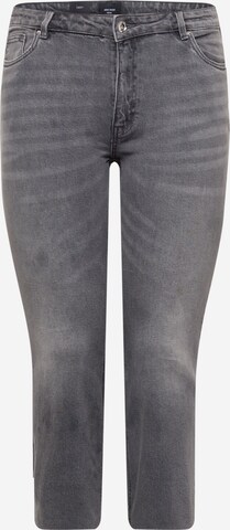 Vero Moda Curve Regular Jeans 'BRENDA' in Grijs: voorkant