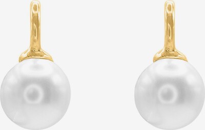 Heideman Boucles d'oreilles en or / blanc perle, Vue avec produit
