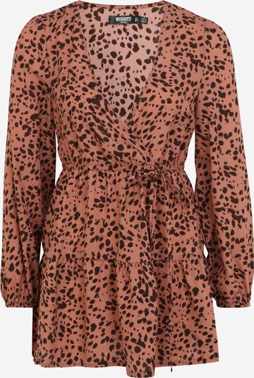 Missguided Petite Kleid in pastellrot / schwarz, Produktansicht