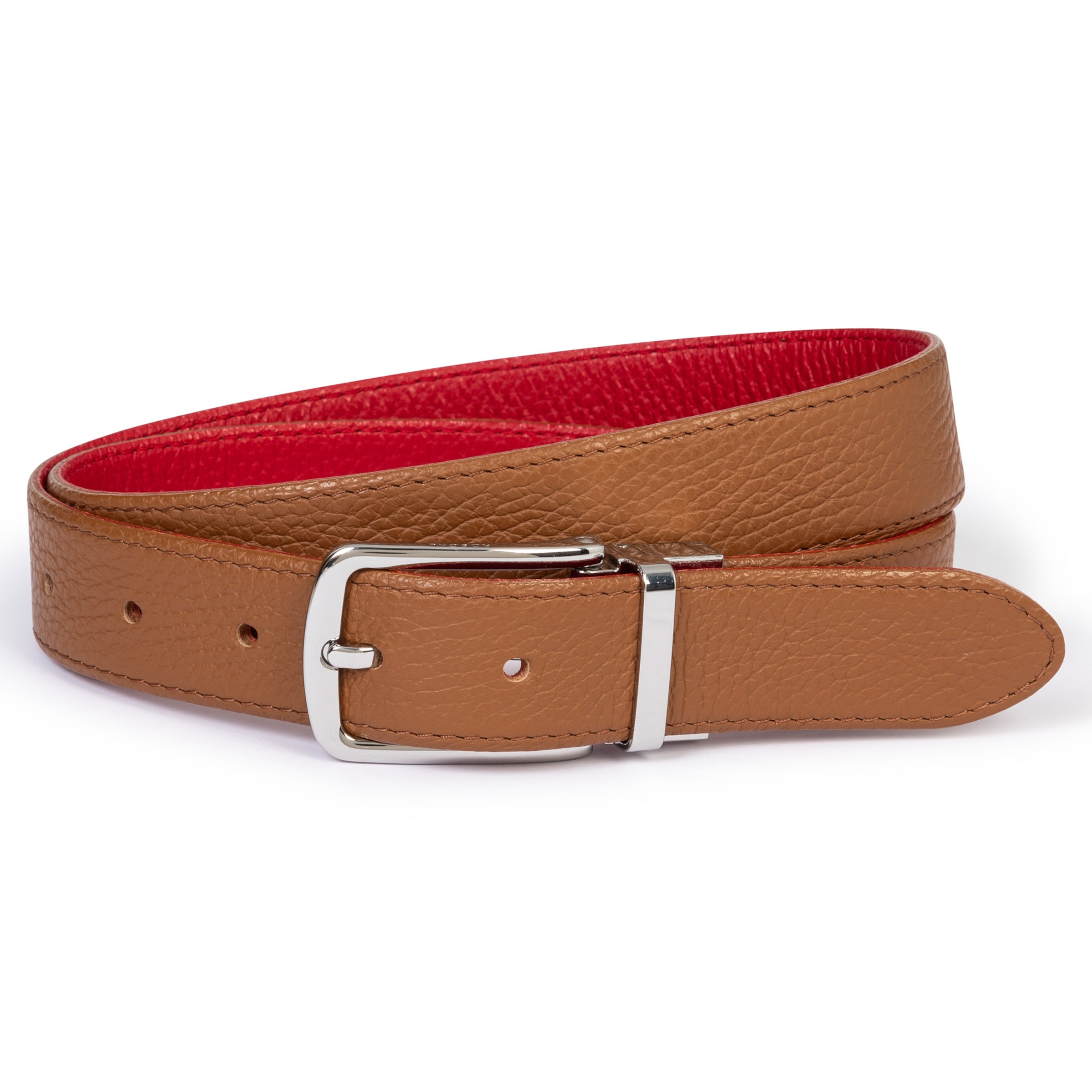 Ceinture 'AMIE ZUM WENDEN' Roeckl en marron : devant
