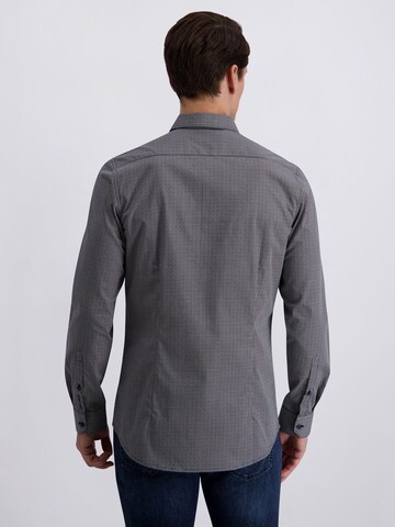 PIERRE CARDIN Slim Fit Hemd im Slim Fit in Blau