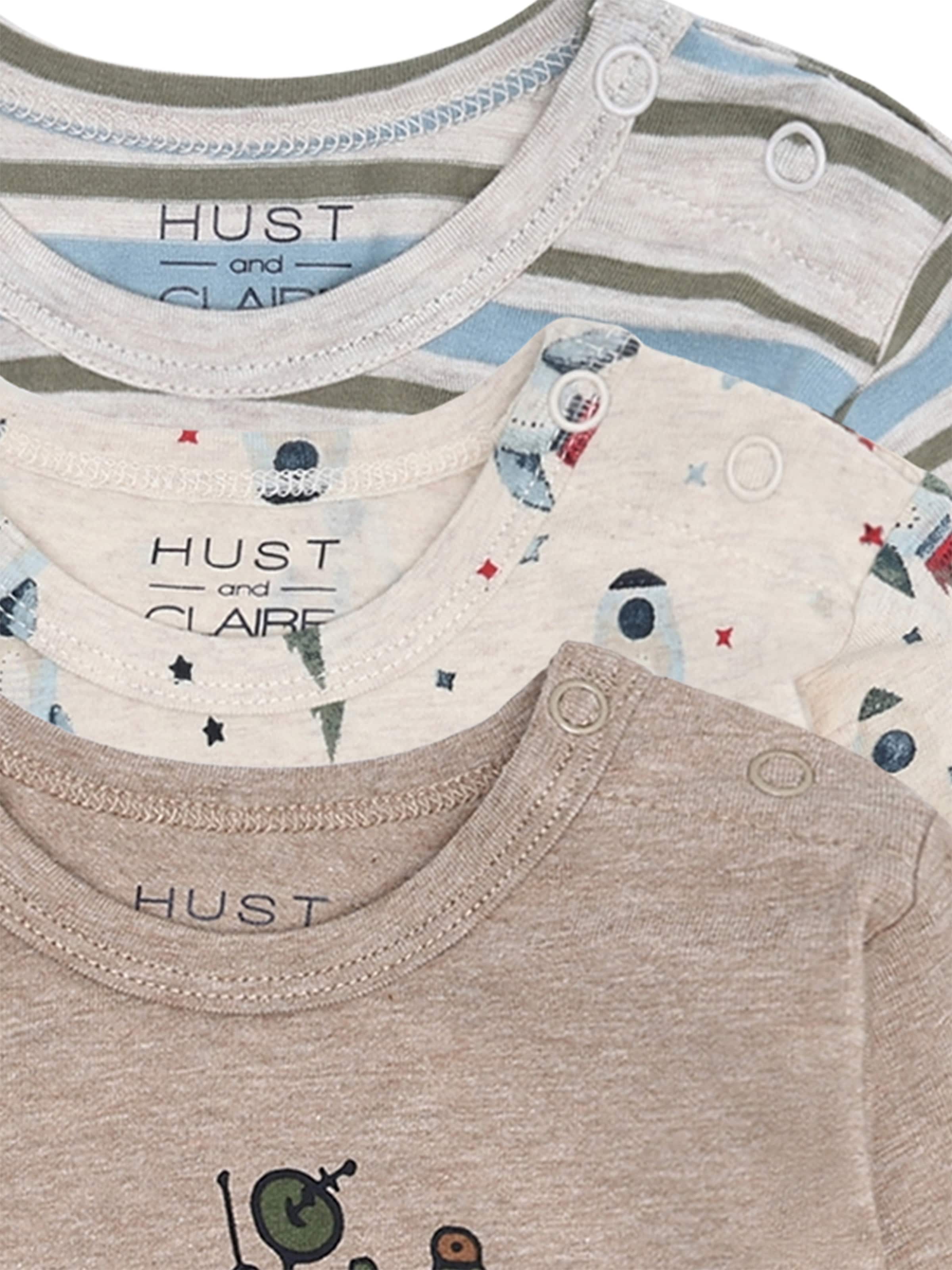 Hust & Claire Тениска 'Albert Rocket' в кафяво