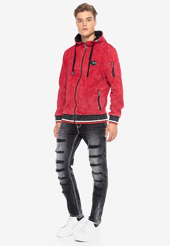 CIPO & BAXX Sweatjacke in Rot