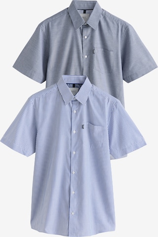 NextRegular Fit Košulja - plava boja: prednji dio