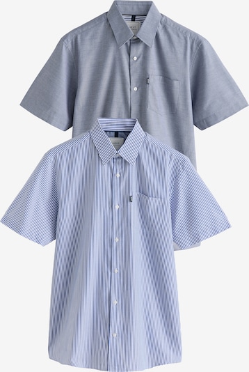 Marškiniai iš Next, spalva – mėlyna / tamsiai mėlyna jūros spalva / balta, Prekių apžvalga