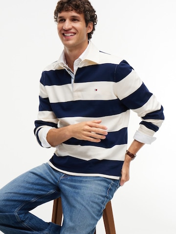 TOMMY HILFIGER Poloshirt 'ESSENTIAL' in Beige