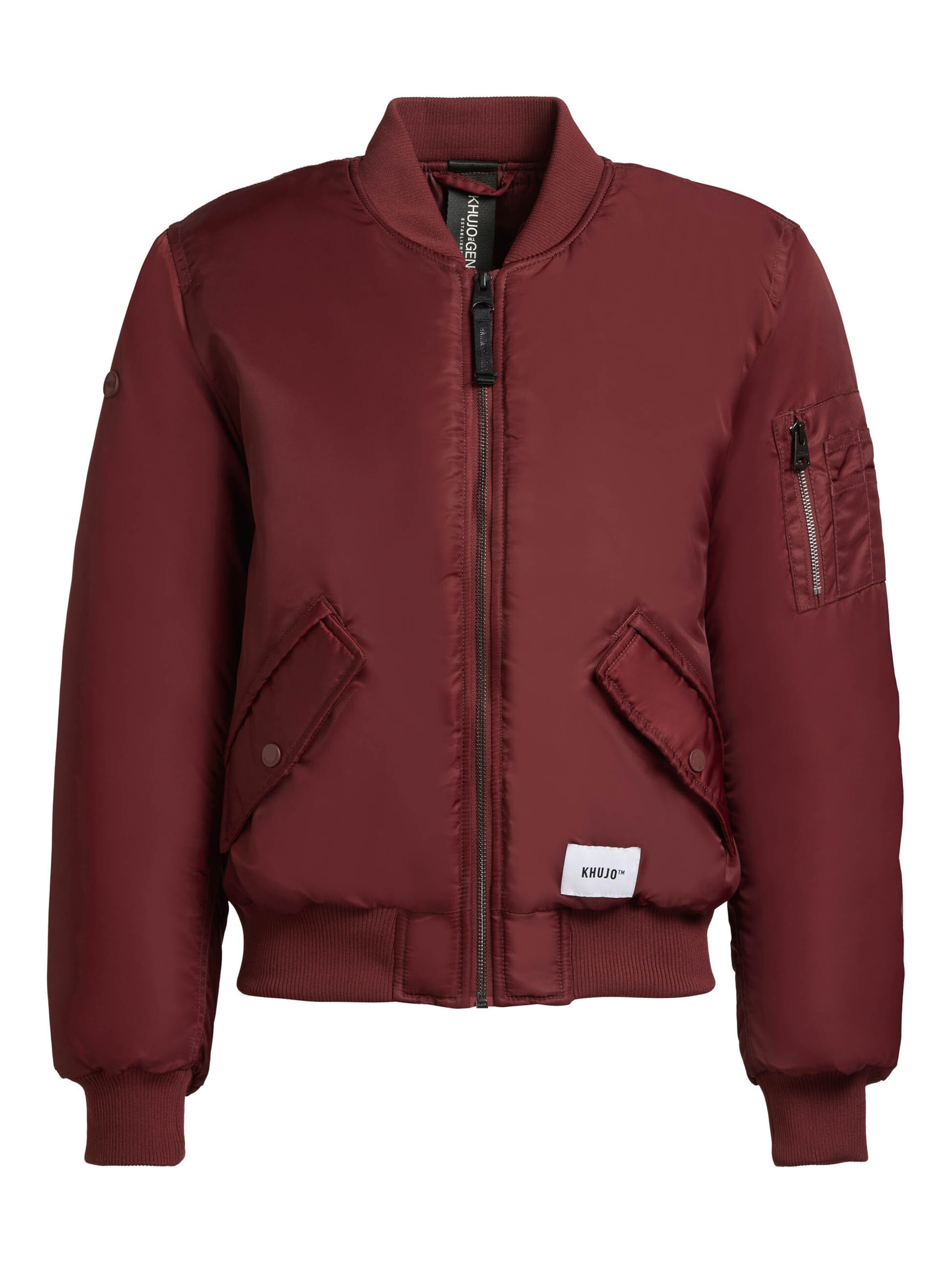 khujo Winterjacke 'Kasia' in Rot: Vorderseite