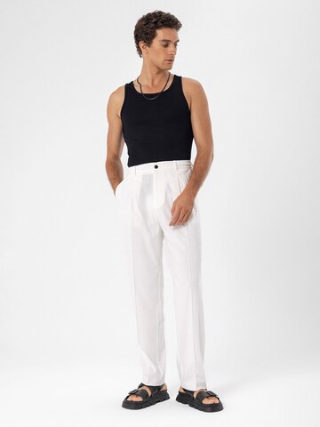 regular Pantaloni di Antioch in bianco
