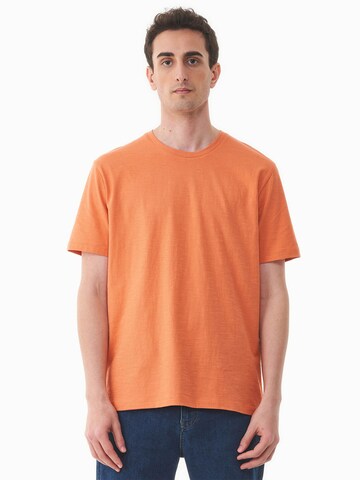Organication T-Shirt in Orange: Vorderseite